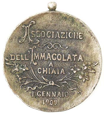 Medaglie. Napoli. Medaglia 1909. ... 