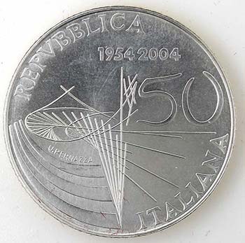 Repubblica Italiana. 5 Euro 2004. ... 