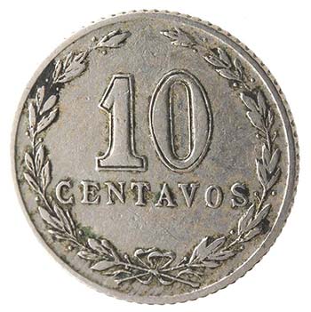 Monete Estere. Argentina. 10 cents ... 