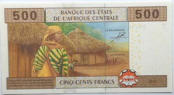 Banconote Estere. Africa Centrale. ... 