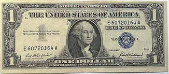 Banconote Estere. USA. One Dollar. ... 