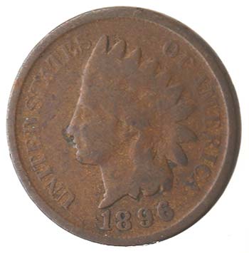 Monete Estere. Usa. Cent 1896 ... 