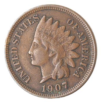 Monete Estere. Usa. Cent 1907 ... 