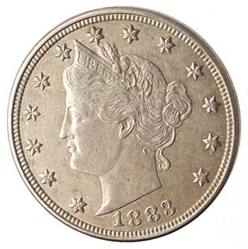 Monete Estere. Usa. 5 cents 1883. ... 