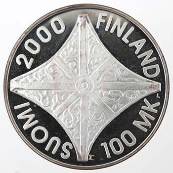 Monete Estere. Finlandia. 100 ... 