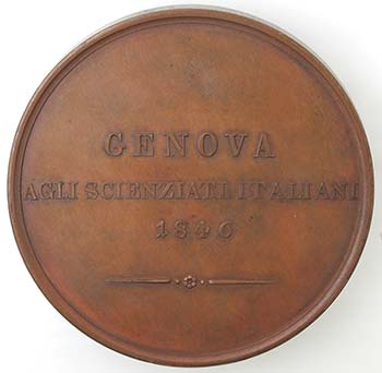 Medaglie. Genova. Medaglia 1846 ... 