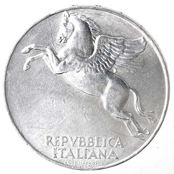 Repubblica Italiana. 10 lire 1948 ... 