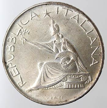 Repubblica Italiana. 500 Lire 1961 ... 