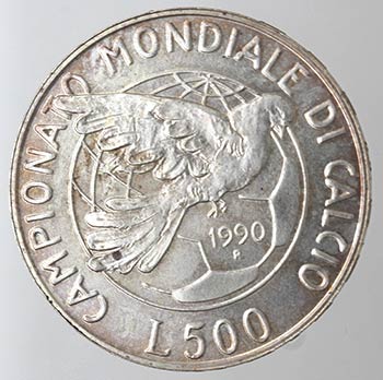Repubblica Italiana. 500 lire ... 