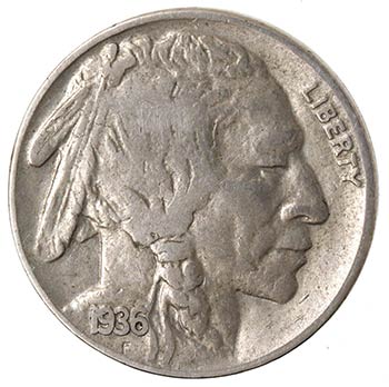 Monete Estere. Usa. 5 Cents 1936 ... 