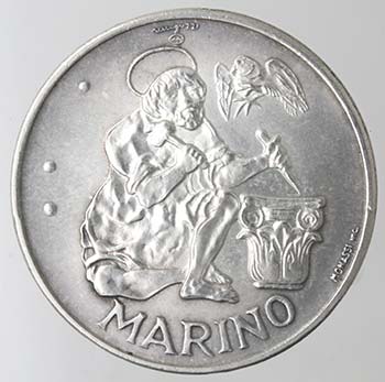 San Marino. 500 lire 1975 ... 