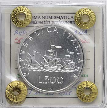 Repubblica Italiana. 500 Lire 1999 ... 