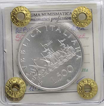 Repubblica Italiana. 500 Lire 2001 ... 