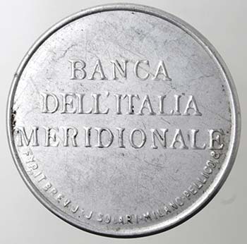 Banca dellItalia Meridionale. ... 
