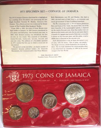 Monete Estere. Jamaica. Coin set ... 