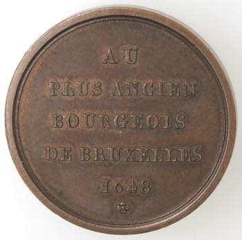 Medaglie. Belgio. Medaglia 1820. ... 