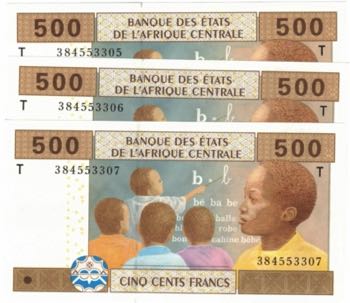 Banconote. Stati Africa Centrale. ... 