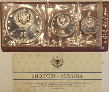 Monete Estere. Albania. Serie di ... 