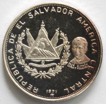 Monete Estere. El Salvador. Colon ... 