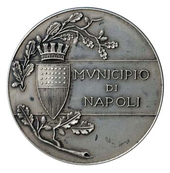 Medaglie. Comune di Napoli. ... 