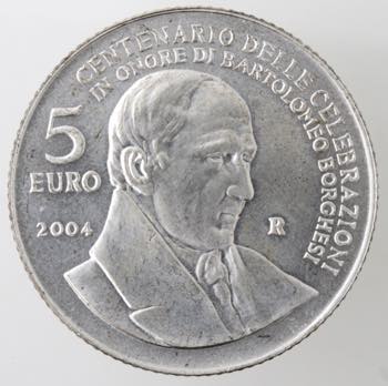 San Marino. 5 Euro 2004. ... 