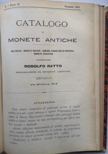 Libri. Rodolfo Ratto. Catalogo di ... 