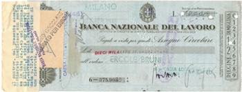 Banconote. Banco Nazionale del ... 