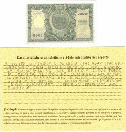Banconote. Repubblica Italiana. 50 ... 