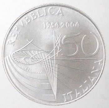 Repubblica Italiana. 5 Euro 2004. ... 