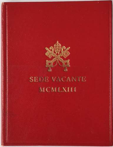 Vaticano. Sede Vacante 1963. 500 ... 