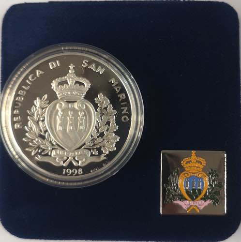 San Marino. 10.000 Lire 1998. ... 