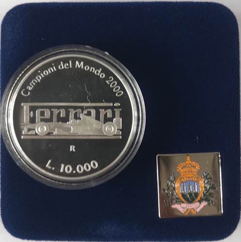 San Marino. 10.000 Lire 2001. ... 