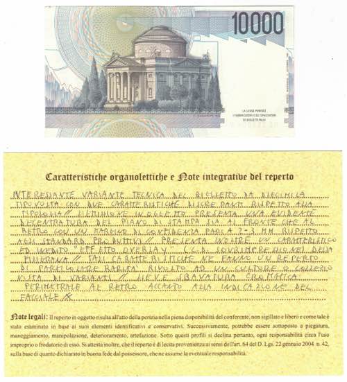 Cartamoneta. Repubblica Italiana. ... 
