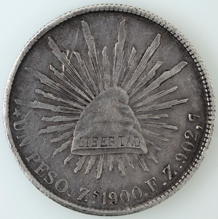 Monete Estere. Messico. Peso 1900. ... 