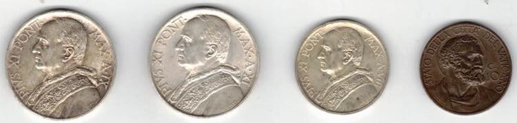Vaticano. Pio XI. 1922-1938. Lotto ... 