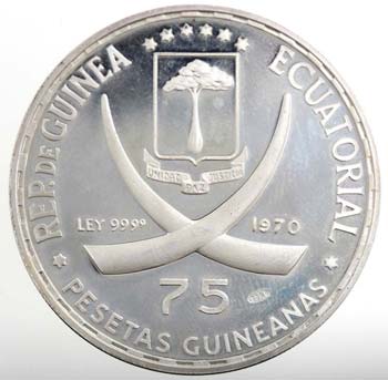 Monete Estere. Guinea Equatoriale. ... 