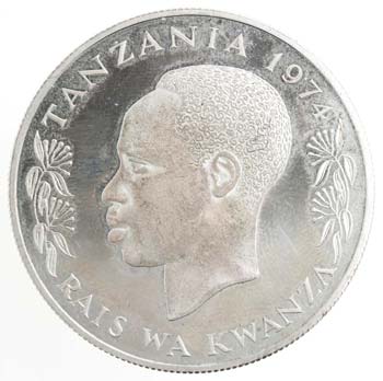 Monete Estere. Tanzania. 25 ... 
