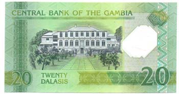 Banconote Estere. Gambia. 20 ... 