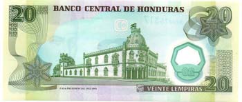 Banconote Estere. Honduras. 20 ... 
