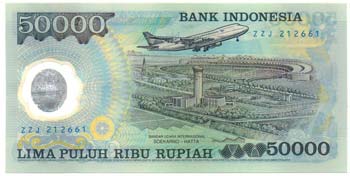Banconote Estere. Indonesia. 50000 ... 