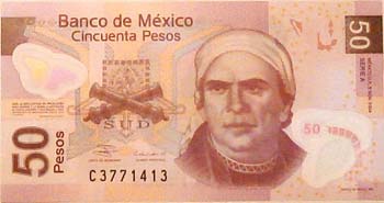 Banconote Estere. Messico. 50 ... 