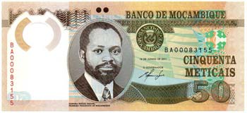 Banconote Estere. Mozambico. 50 ... 
