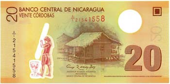Banconote Estere. Nicaragua. 20 ... 