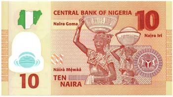 Banconote Estere. Nigeria. 10 ... 