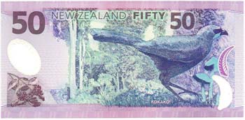 Banconote Estere. Nuova Zelanda. ... 