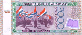 Banconote Estere. Paraguay. 2000 ... 