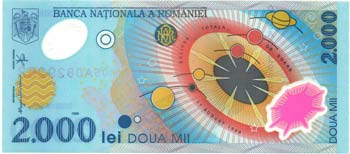 Banconote Estere. Romania. 2000 ... 