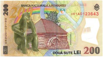 Banconote Estere. Romania. 200 ... 