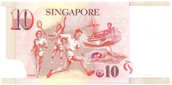Banconote Estere. Singapore. 10 ... 