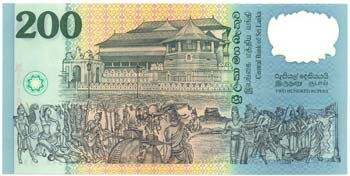 Banconote Estere. Sri Lanka. 200 ... 